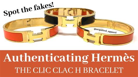 how to spot a fake hermes clic clac bracelet|hermes clic clac price.